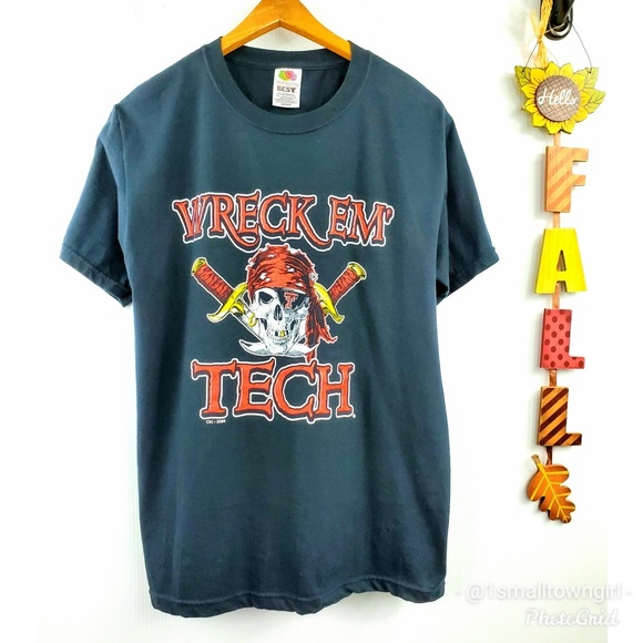 wreck em tech shirt